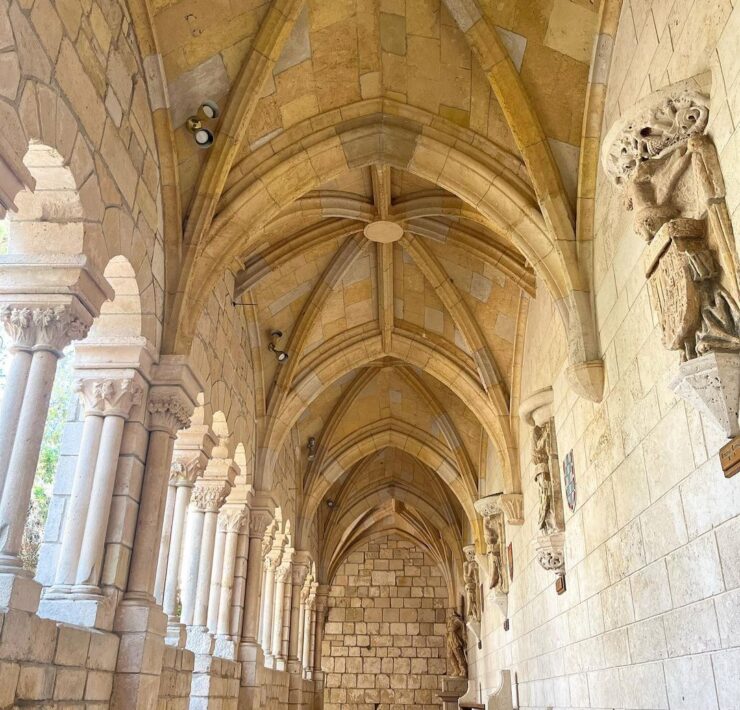 Ancient Spanish Monastery Arch ways