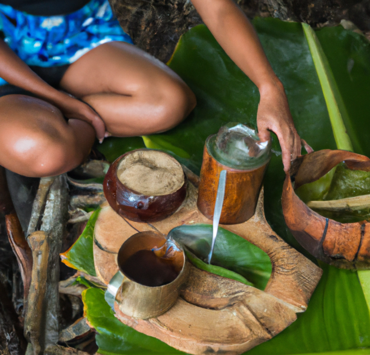 Kava drinks prepartion