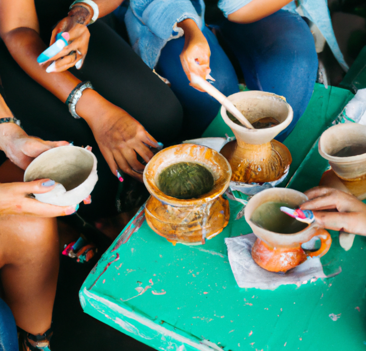 Enjoying Smooth Kava Drinks together