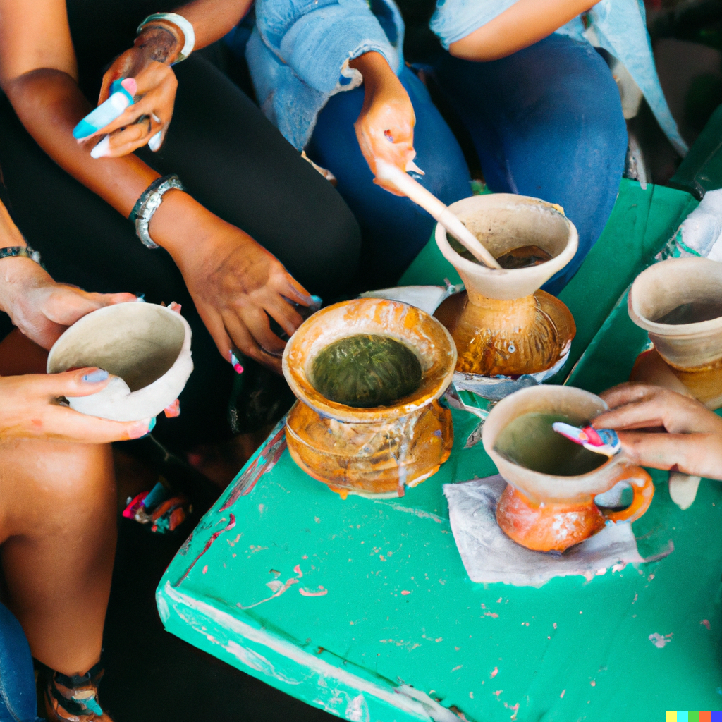 Enjoying Smooth Kava Drinks together