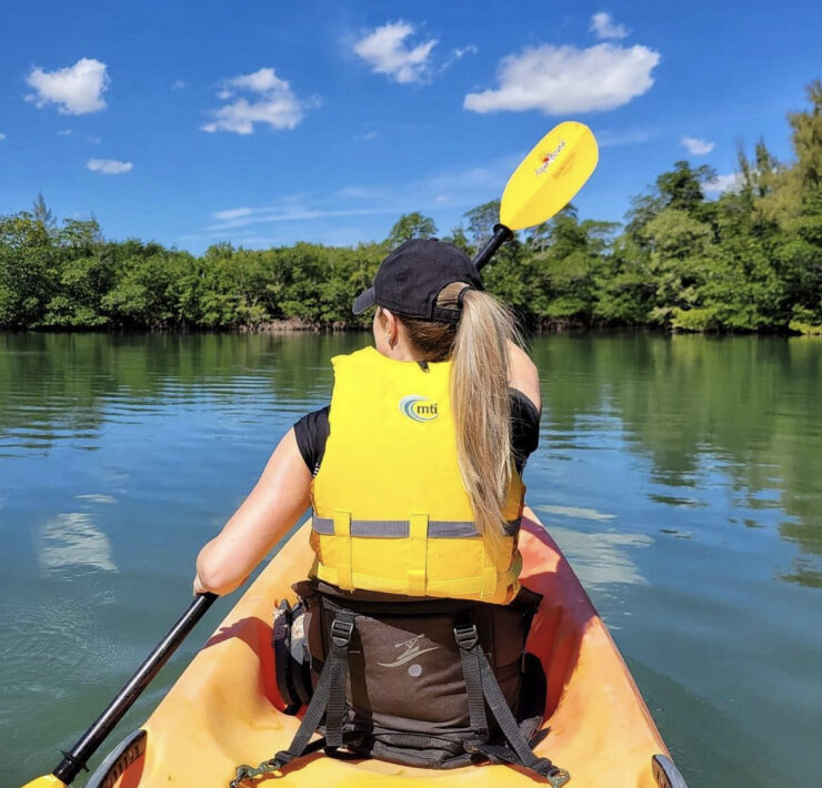Oleta River State Park Kayak intro Mangroves with Monika Ulcakova