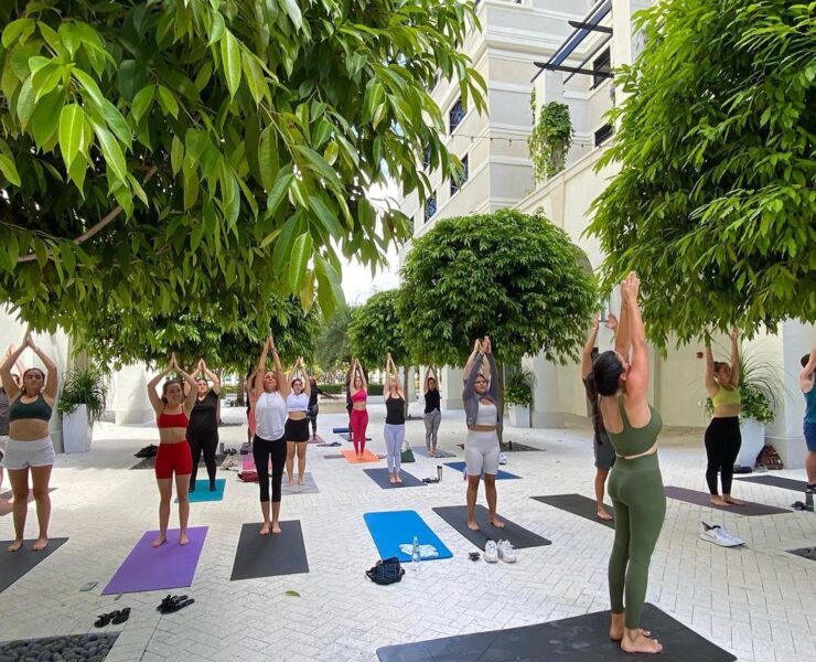 Yoga with Bianca at Thesis Hotel Miami