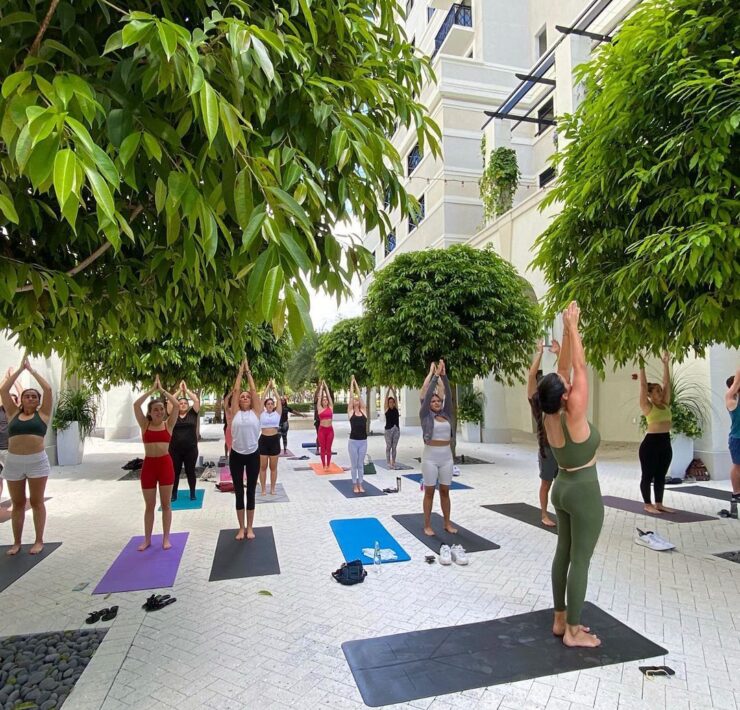 Yoga with Bianca at Thesis Hotel Miami