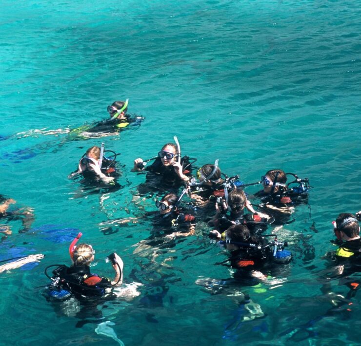 Breathe Miami Team Group Dive