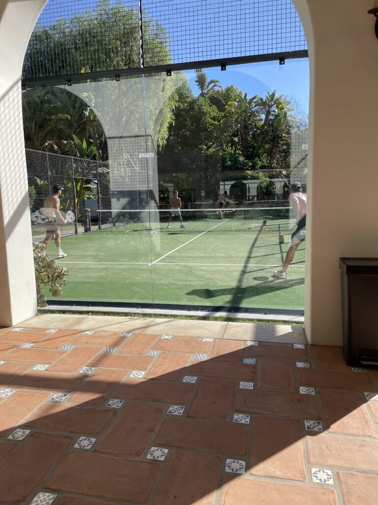 Padel Courts in Los Angeles with Breathe Media