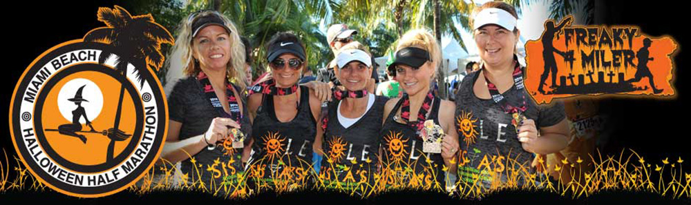 The Miami Beach Halloween Half Marathon & Freaky 4-Miler