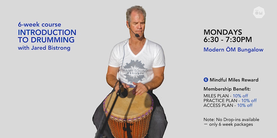 Intro to Hand Drumming Program with Jared Bistrong