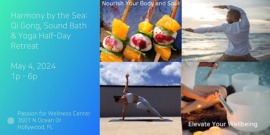 Harmony by the Sea: Half-Day Retreat with Qi Gong, Sound Bath & Yoga