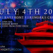 4th of July Miami Fireworks Party Cruise