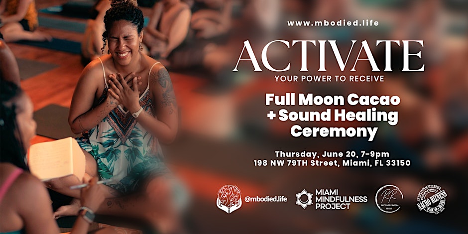 Full Moon Cacao & Sound Healing Ceremony