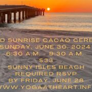 Sacred Sunrise Cacao Ceremony