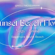 Sunset Beach Yoga Class