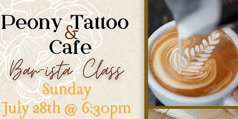 Bar-ista class at Peony tattoo and cafe
