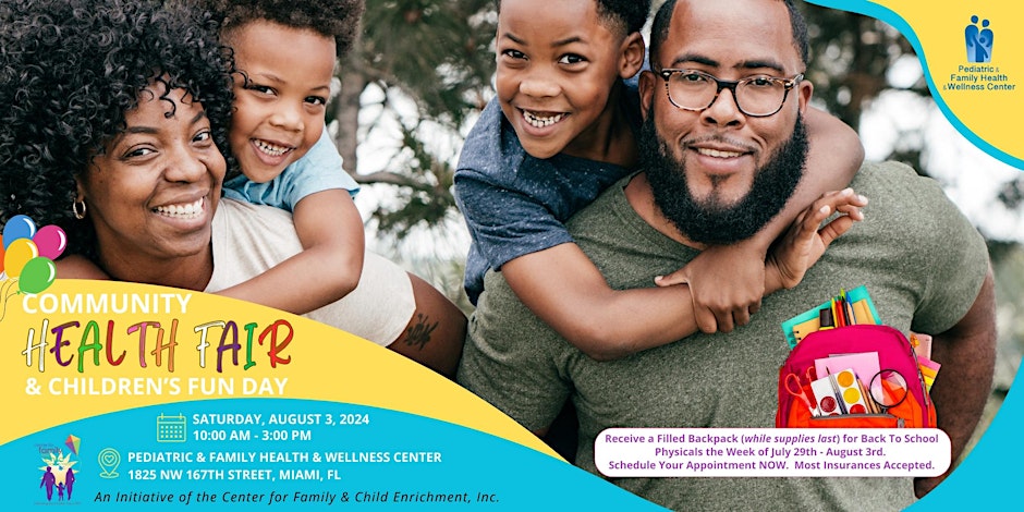 Community HEALTH FAIR & Children's Fun Day!