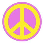 Groovy 60's themed yoga