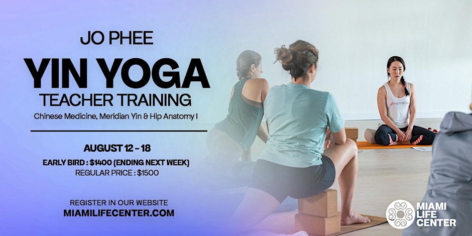 60-Hour Yin Yoga Teacher Training with Jo Phee