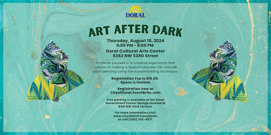 Art After Dark - Watermarbling Workshop