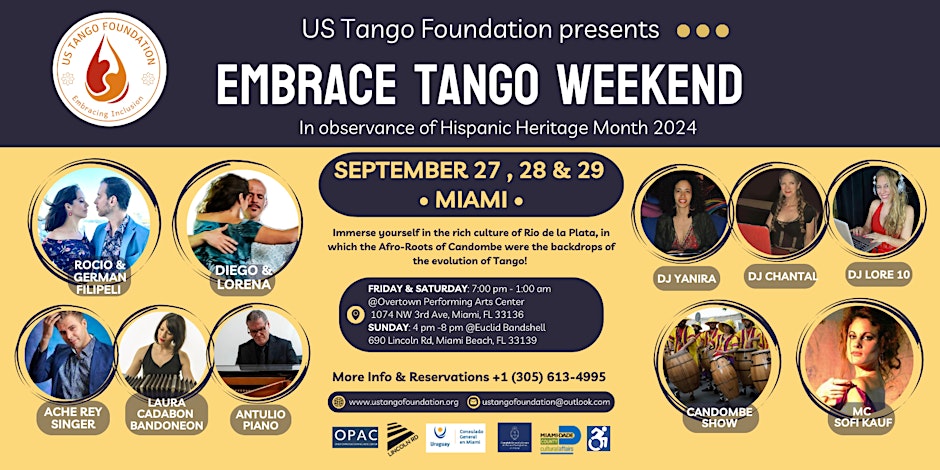 EMBRACE TANGO WEEKEND •MIAMI•