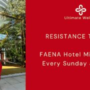Resistance Training at Faena's Gym