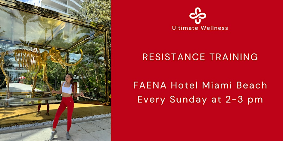 Resistance Training at Faena's Gym