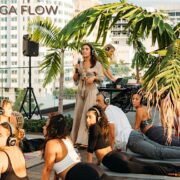 Flow + Sunset Social - Live DJ Breathwork, Yoga, Full Moon Ceremony