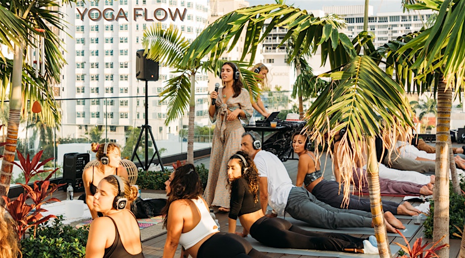 Flow + Sunset Social - Live DJ Breathwork, Yoga, Full Moon Ceremony