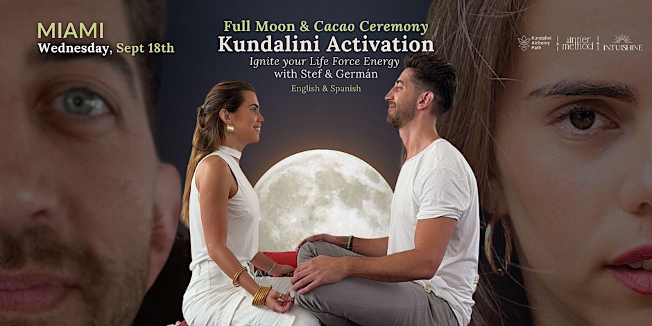 Kundalini Activation and Cacao Ceremony for Full Moon