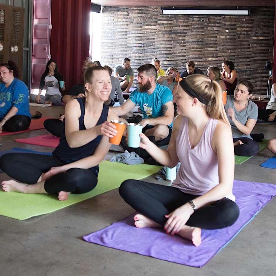 Beer Yoga at LauderAle Brewery