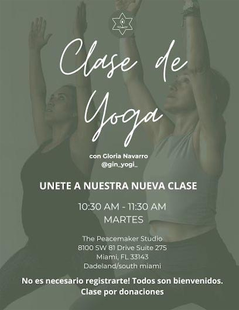 Clase de Yoga con Gloria