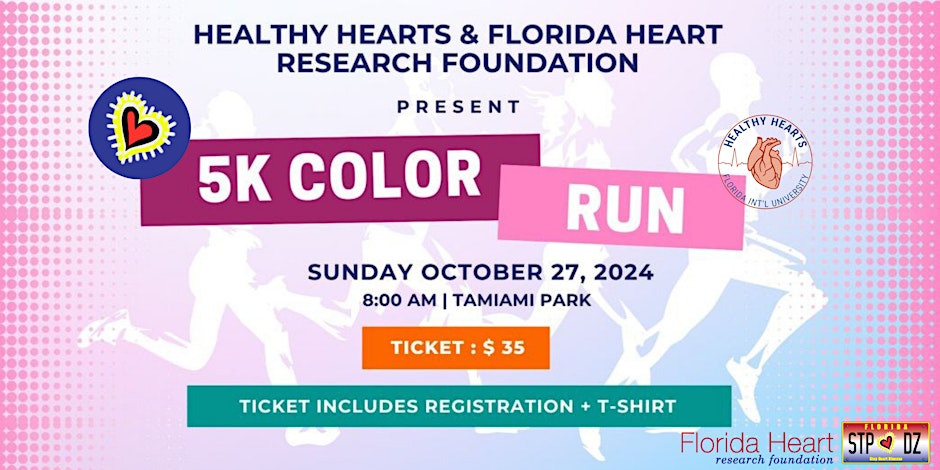 Healthy Hearts Color Run Miami