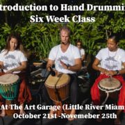 Introduction to Hand Drumming Six Week Class