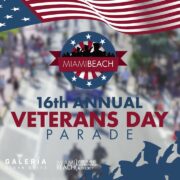 Miami Beach Veterans Day Parade and Celebration