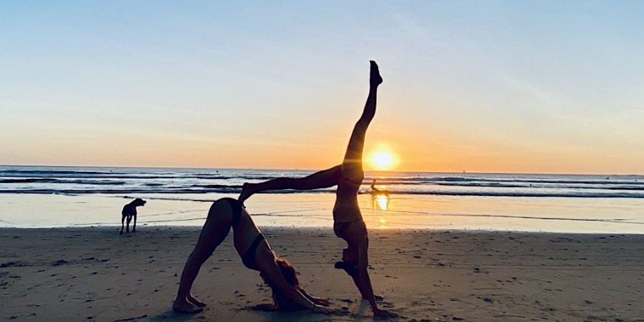 Summer Beach Yoga: Afternoon Sunset Beach Yoga