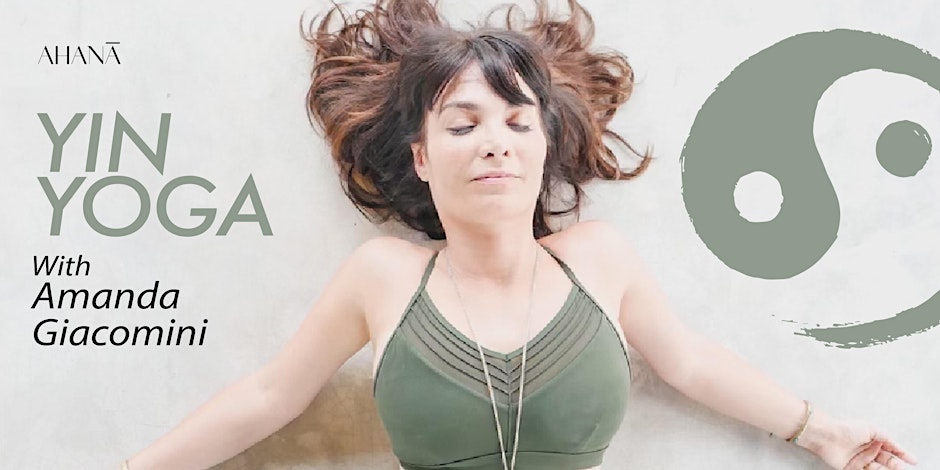 Yin yoga with Amanda Giacomini