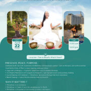 Earth Day Our Power Our Planet Beach Cleanup Faena Wellness & Breathe Media
