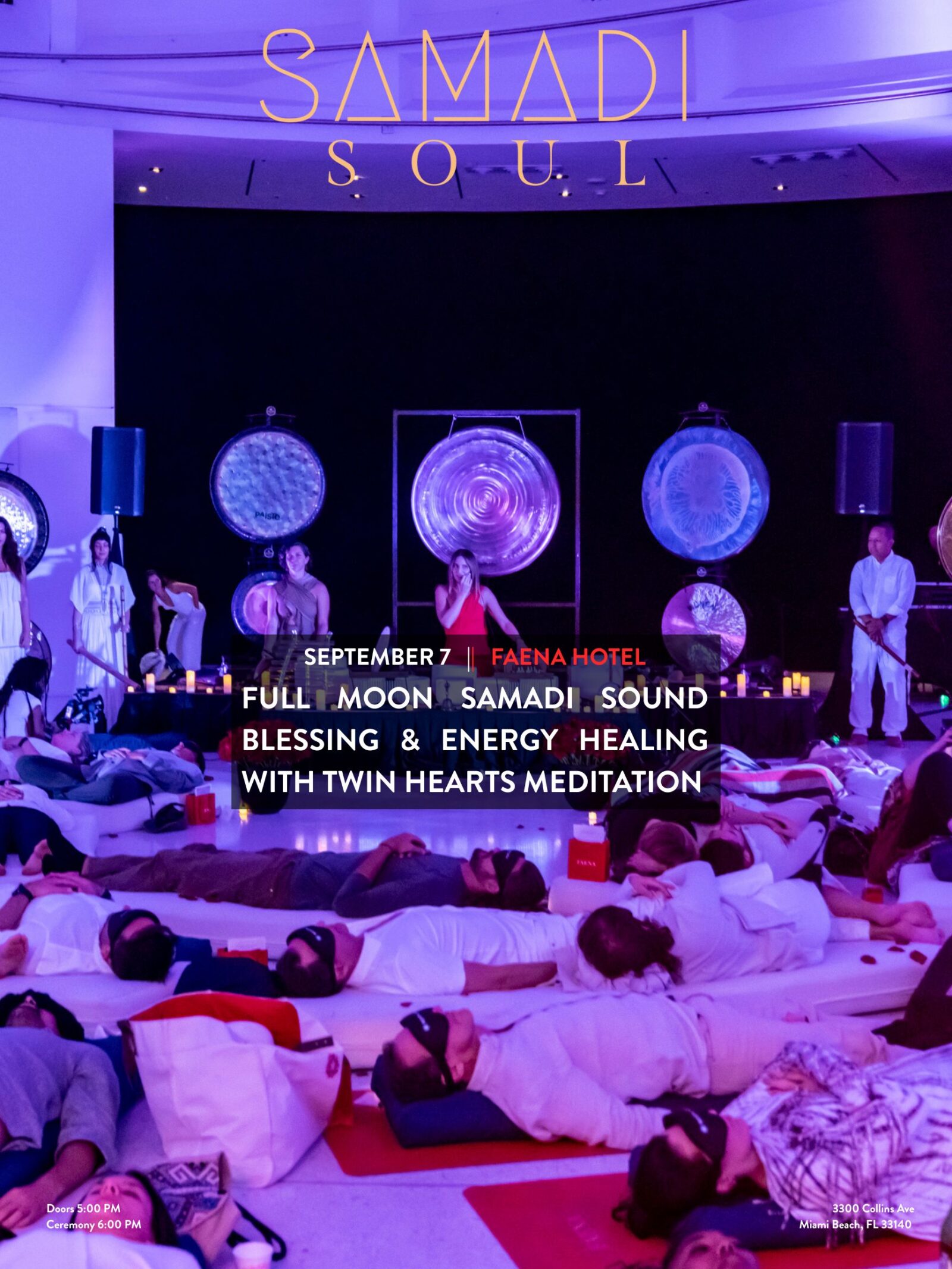 Samadi Soul Full Moon Samadi Sound Blessing & Energy Healing with Twin Hearts Meditation