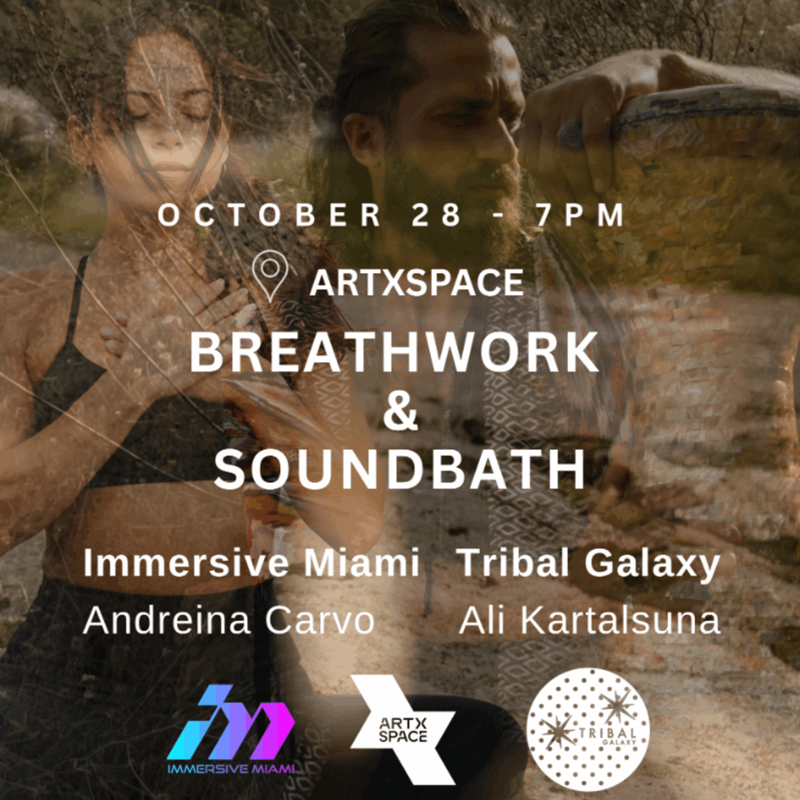 Immersive Miami Breathwork & Sound Journey by Tribal Galaxy