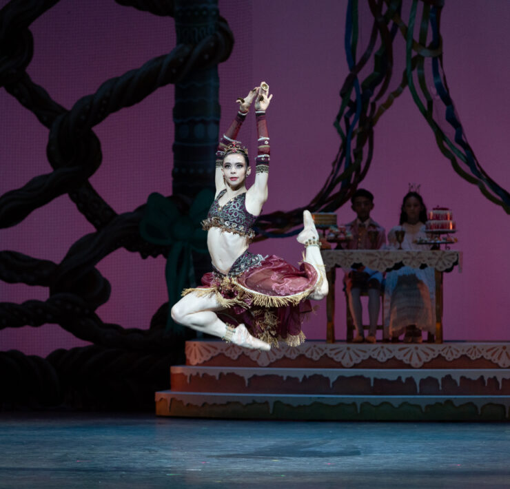 Adrienne Cater in George Balanchine's The Nutcracker® in 2024. Choreography by © George Balanchine George Balanchine Trust. Photo by Alexander Iziliaev