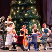 MCB Dancers in George Balanchine's The Nutcracker® in 2024. Choreography by © George Balanchine George Balanchine Trust. Photo by Alexander Iziliaev 1