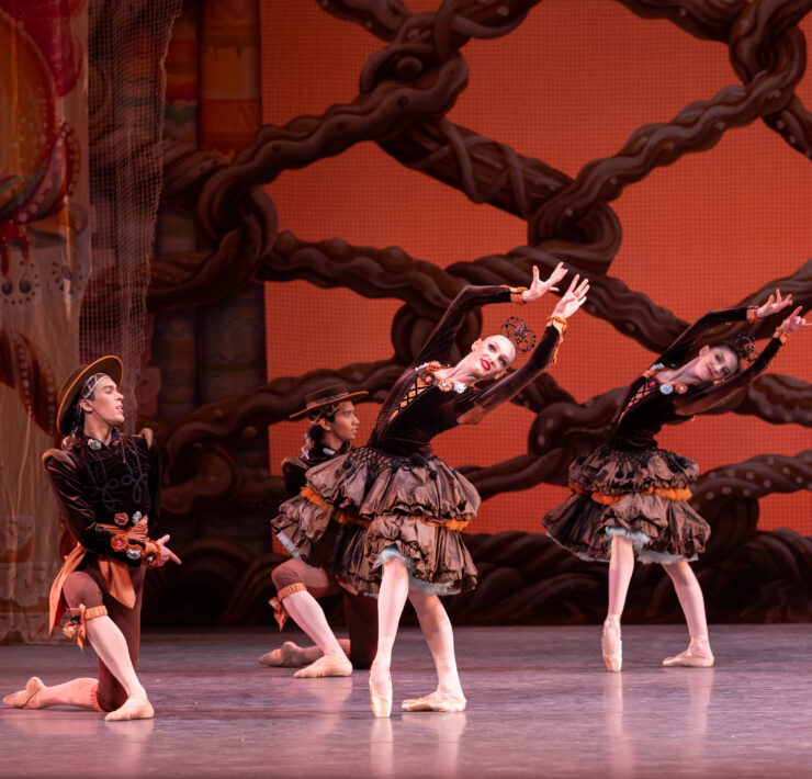 MCB Dancers in George Balanchine's The Nutcracker® in 2024. Choreography by © George Balanchine George Balanchine Trust. Photo by Alexander Iziliaev 3