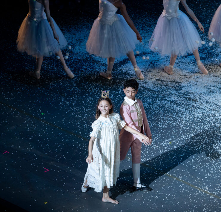 MCB School Students in George Balanchine's The Nutcracker® in 2024. Choreography by © George Balanchine George Balanchine. Trust Photo by Alexander Iziliaev 4